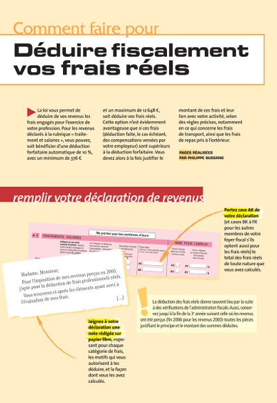 Attestation jours - Guide déduction frais réels et jours travaillés