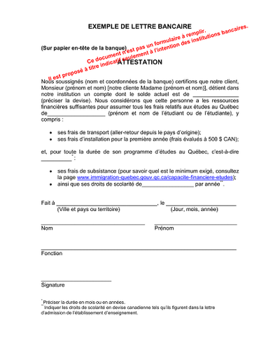 Attestation solde - Lettre bancaire certifiant le solde client
