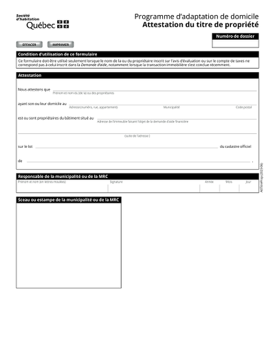 Attestation Titre Propriete - Certifie le titre de propriété d’un immeuble