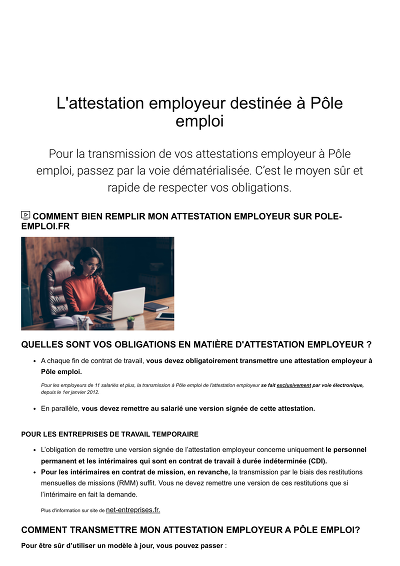 Guide Attestation AE - Guide en ligne pour remplir l’attestation AE