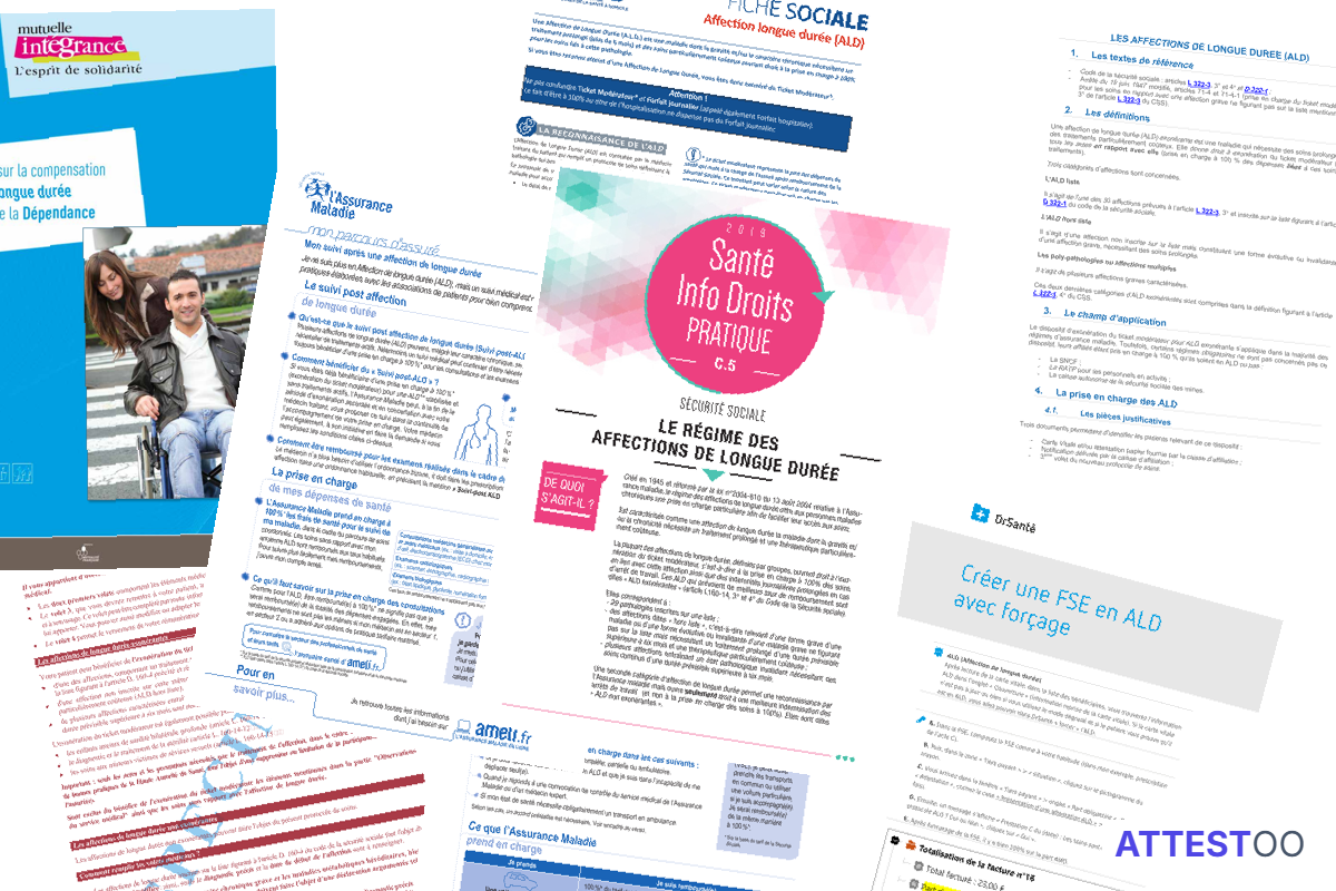 Information sur l'attestation d'Affection Longue Durée (ALD)