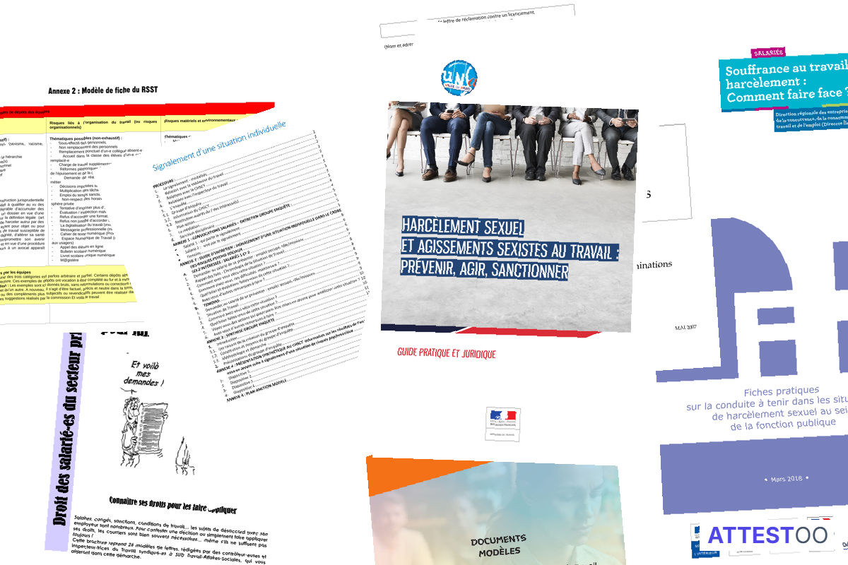 Modèle de lettre de témoignage contre un collègue de travail
