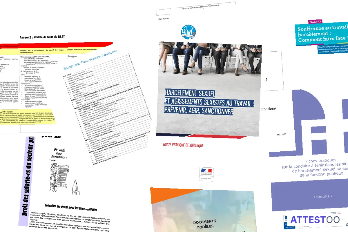 Modèle de lettre de témoignage contre un collègue de travail
